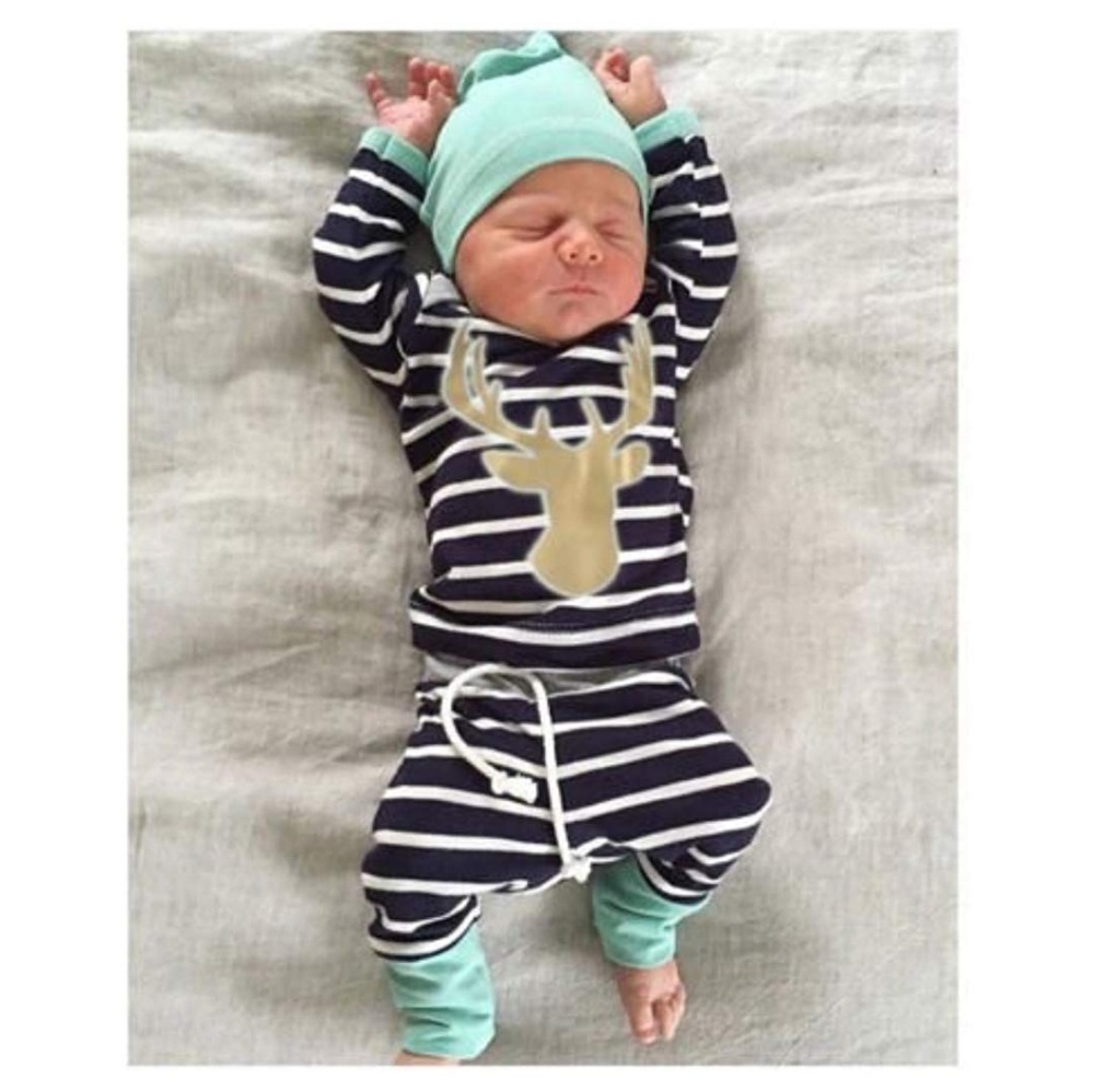 Navy Antler Outfit